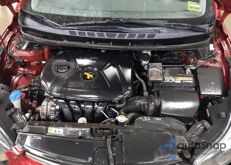 2014 Hyundai Elantra Se из США, поврежденный, VIN 5NPDH4AE2EH544991